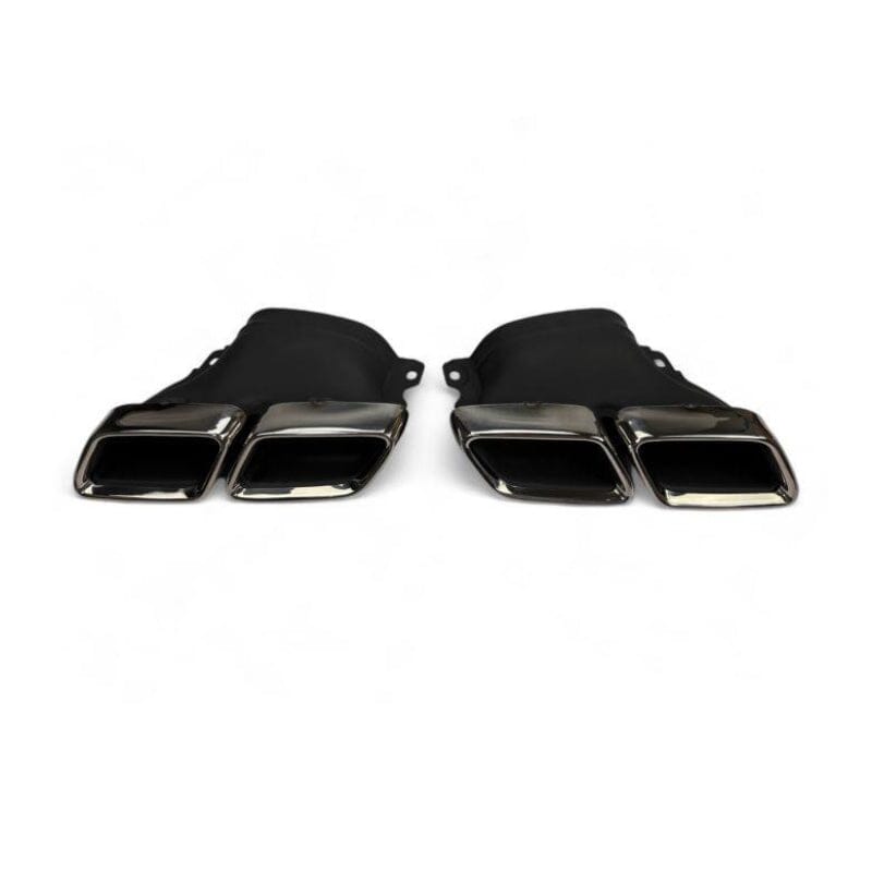 Mercedes S-Klasse C217 A217 Diffusor + Auspuffblenden (Chrom) RSHOP 