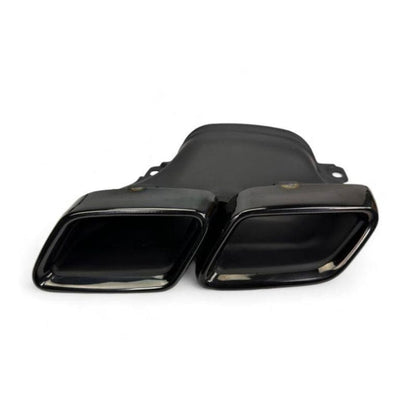 Mercedes S-Klasse C217 A217 Diffusor + Auspuffblenden (Schwarz) RSHOP 