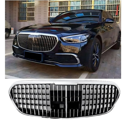 Mercedes S-Klasse W223 Maybach Optik Kühlergrill Chrom RSHOP 