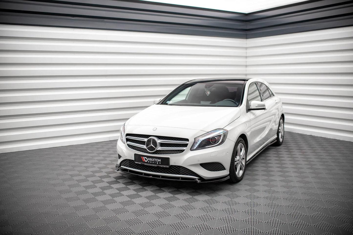 Mercedes A-Klasse - Frontspoiler - Frontlippe V.1 (DTC)