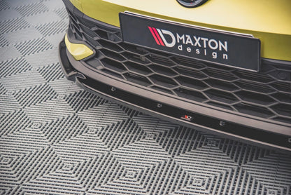 VW Golf 8 GTI Clubsport - Frontspoiler - Frontlippe V.1 + Flaps