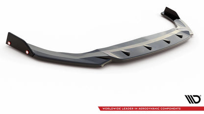 VW Golf 8 - Frontspoiler - Frontlippe V.2 + Flaps