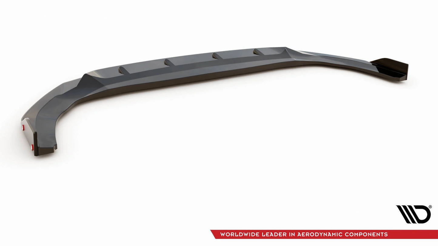 VW Golf 8 - Frontspoiler - Frontlippe V.2 + Flaps