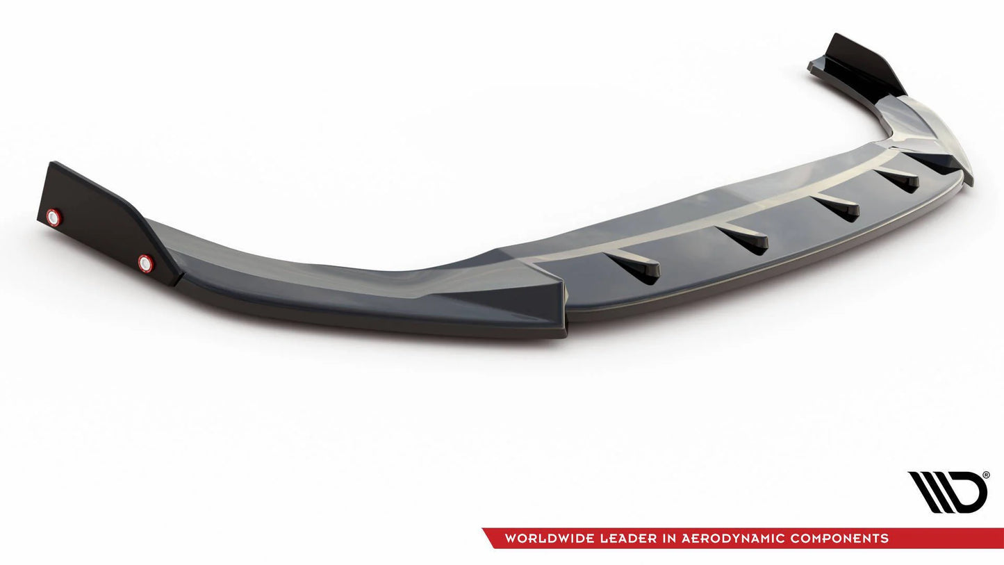 VW Golf 8 - Frontspoiler - Frontlippe V.3 + Flaps