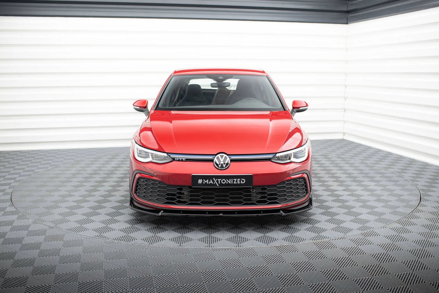 VW Golf 8 - Frontspoiler - Frontlippe V.3 + Flaps