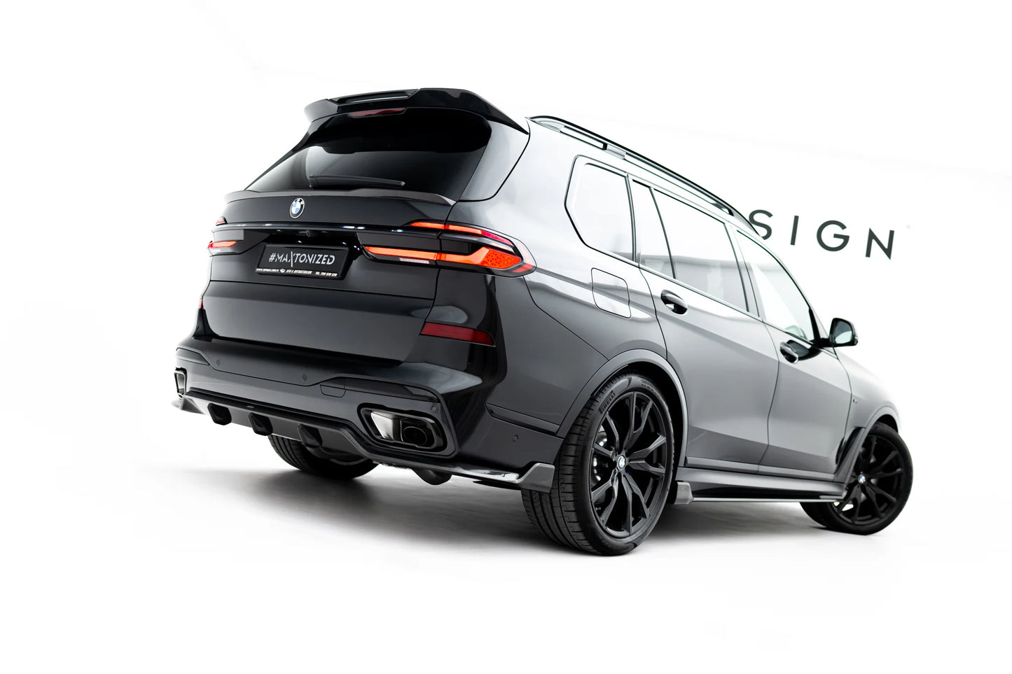 BMW X7 G07 M-Paket - Carbon Fiber Heckspoiler Kofferraum Lippe