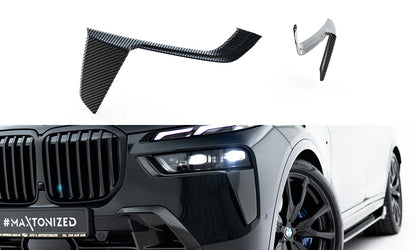 BMW X7 G07 LCI M-Paket - Carbon Fiber Front Stossstange Air Intakes