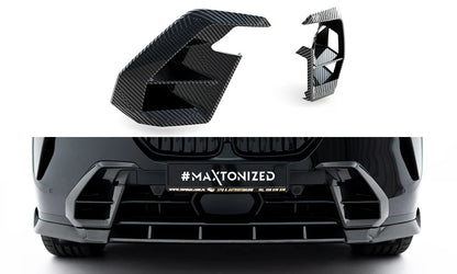 BMW X7 G07 LCI M-Paket - Carbon Fiber Front Stossstange seitliche Air Intakes