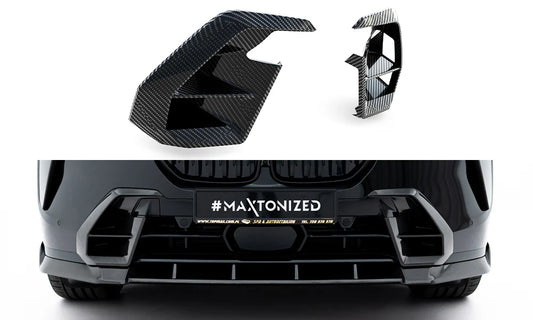 BMW X7 G07 LCI M-Paket - Carbon Fiber Front Stossstange seitliche Air Intakes