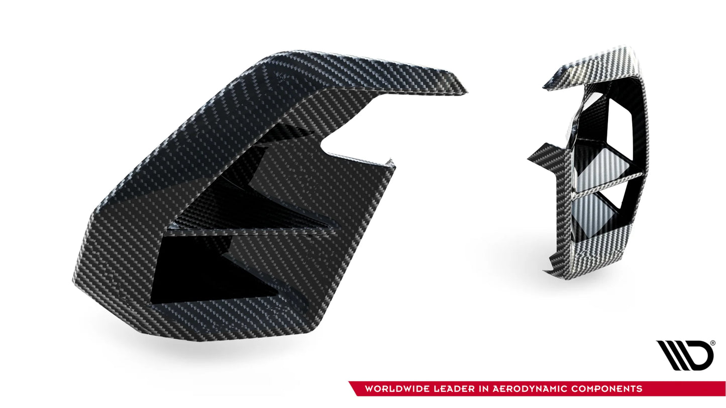 BMW X7 G07 LCI M-Paket - Carbon Fiber Front Stossstange seitliche Air Intakes