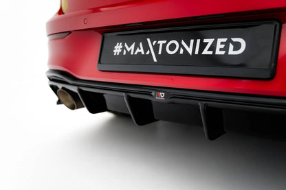 VW Golf 8 GTI - Heck Diffusor