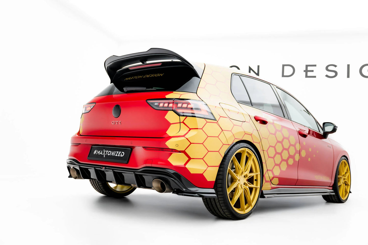 VW Golf 8 GTI - Heck Diffusor