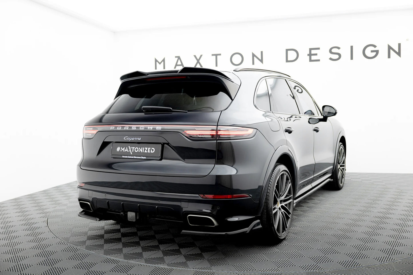 Porsche Cayenne - 3D Heck Dachspoiler