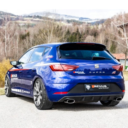 Seat Leon (5F) Cupra R 300- REMUS Duplex Performance Auspuff ab Katalysator REMUS 