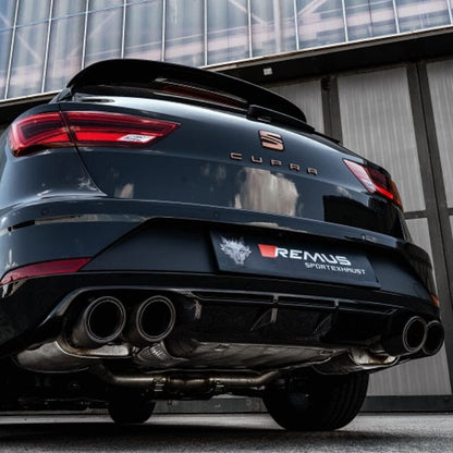 Seat Leon (5F) Cupra ST R 300 4x4 - REMUS Duplex Performance Auspuff Ab OPF REMUS 