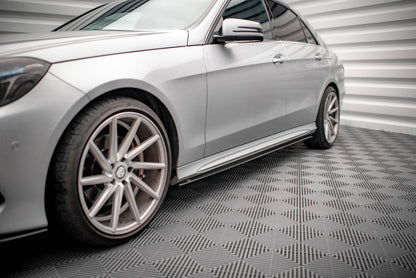 Mercedes E63 AMG / AMG-Line Facelift - Seitenschweller