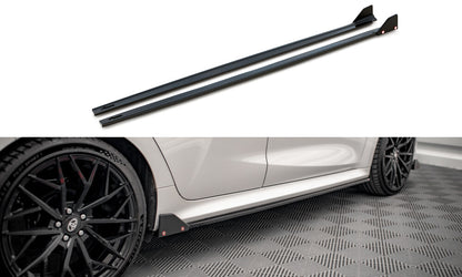 Toyota Yaris - Seitenschweller V.1 + Flaps
