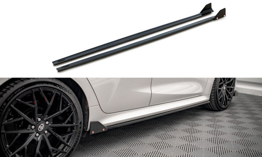 Toyota Yaris - Seitenschweller V.1 + Flaps