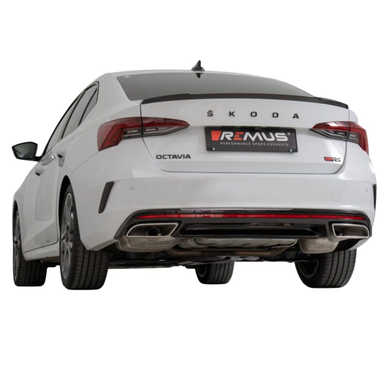 Skoda Octavia IV RS - REMUS Duplex Performance Auspuff Ab OPF REMUS 