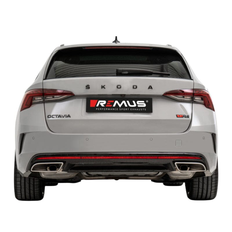 Skoda Octavia IV RS - REMUS Duplex Performance Auspuff Ab OPF REMUS 