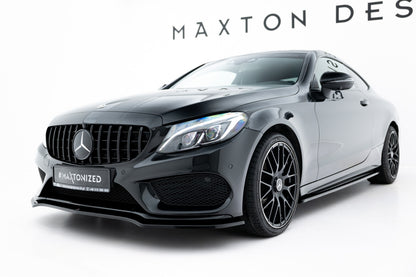 Mercedes C-Klasse AMG-Line - Frontspoiler - Frontlippe V.1