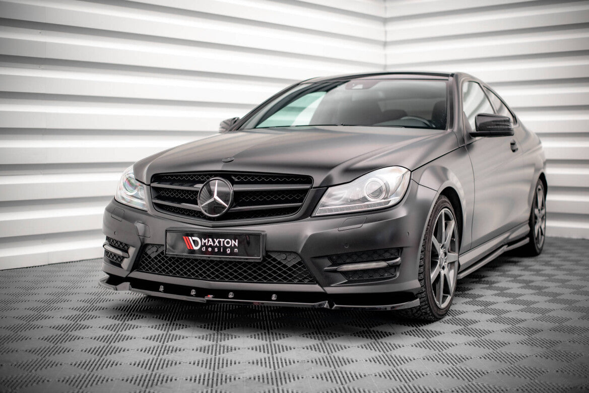 Mercedes C-Klasse AMG-Line  - Frontspoiler - Frontlippe V.1