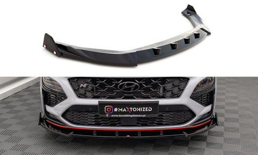 Hyundai Kona N Mk1 - Frontspoiler - Frontlippe V.2 + Flaps