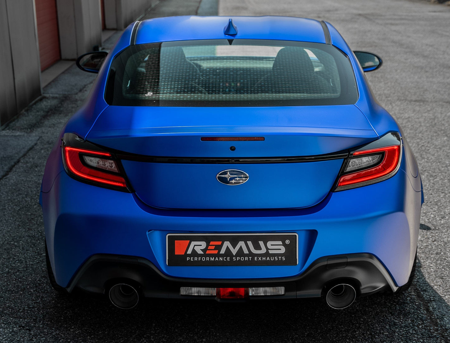 Subaru BRZ - REMUS Axle-Back Duplex Performance Auspuff REMUS 