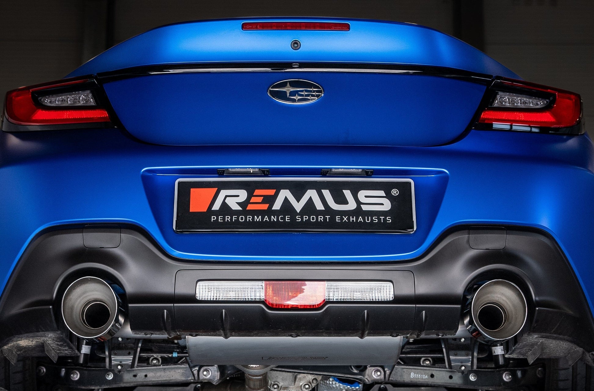 Subaru BRZ - REMUS Axle-Back Duplex Performance Auspuff REMUS 