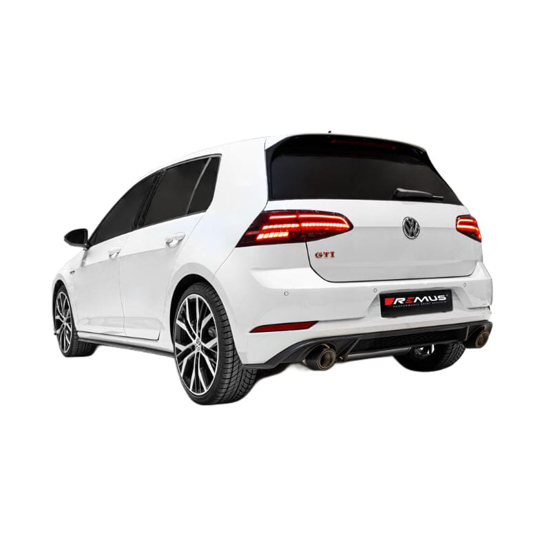 VW Golf 7 GTI Performance Facelift - REMUS Duplex Performance Auspuff REMUS 