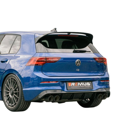 VW Golf 8 R - REMUS Duplex Performance Auspuff OPF Ø 76MM REMUS 