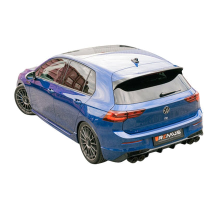 VW Golf 8 R - REMUS Duplex Performance Auspuff OPF Ø 76MM REMUS 