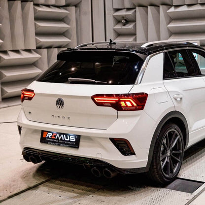 VW T-ROC R - REMUS Duplex Performance Auspuff ab OPF Ø 76mm REMUS 