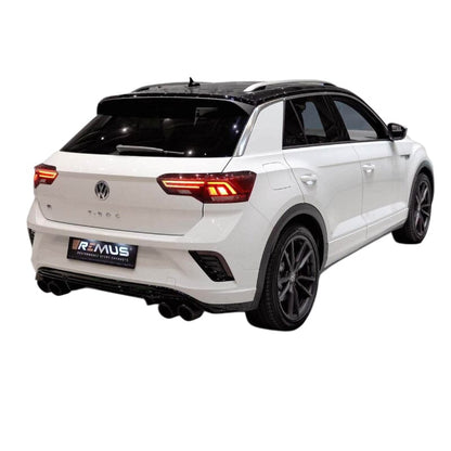 VW T-ROC R - REMUS Duplex Performance Auspuff ab OPF Ø 76mm REMUS 